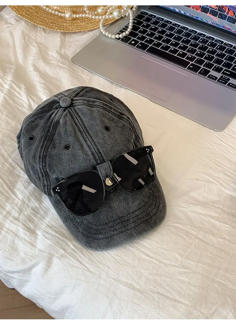 Pink Cat Ears Sunglasses Cap for Women — feature 19