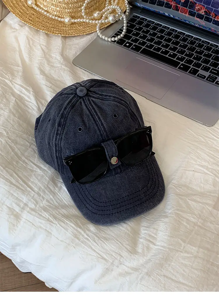 Pink Cat Ears Sunglasses Cap for Women — feature 20