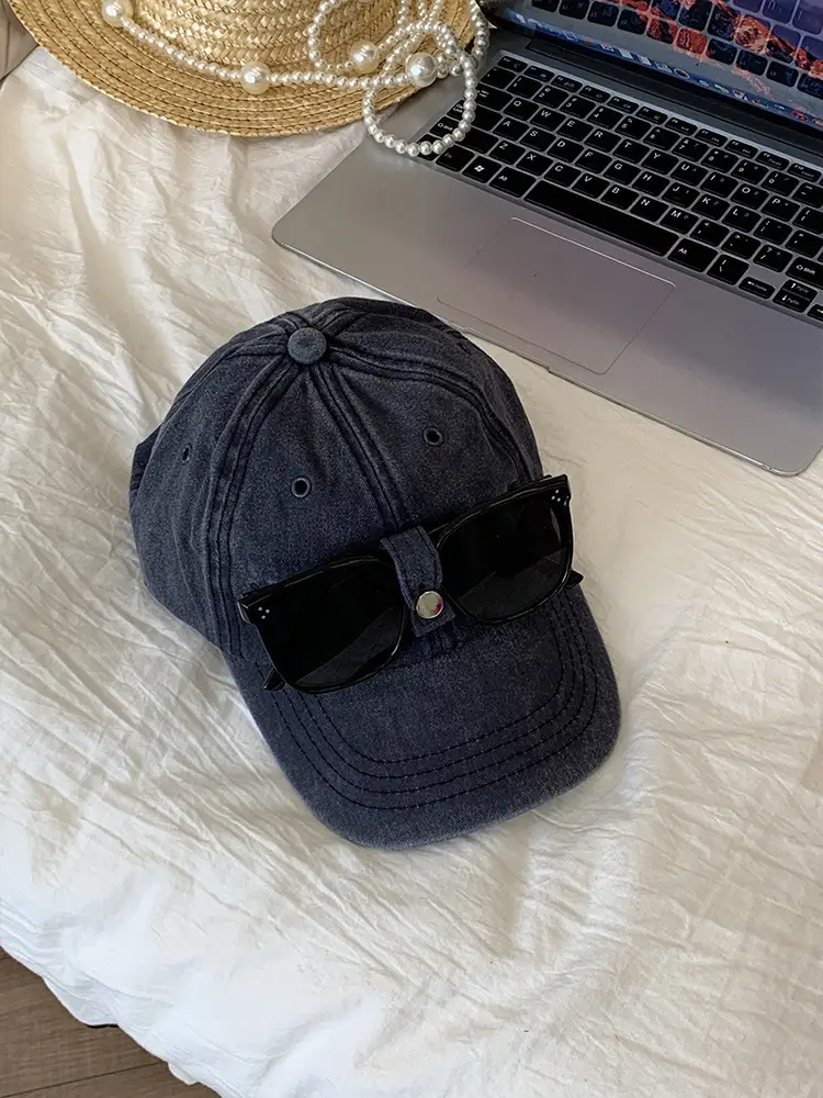 Pink Cat Ears Sunglasses Cap for Women - Image 7