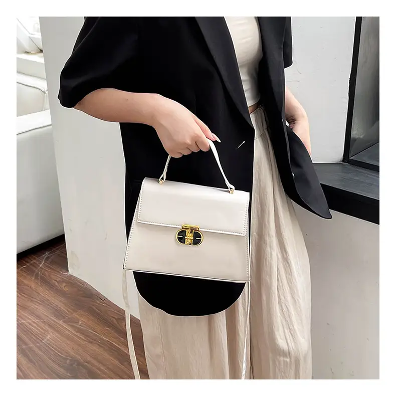 Trendy Purple Square Shoulder Bag for Women — feature 13