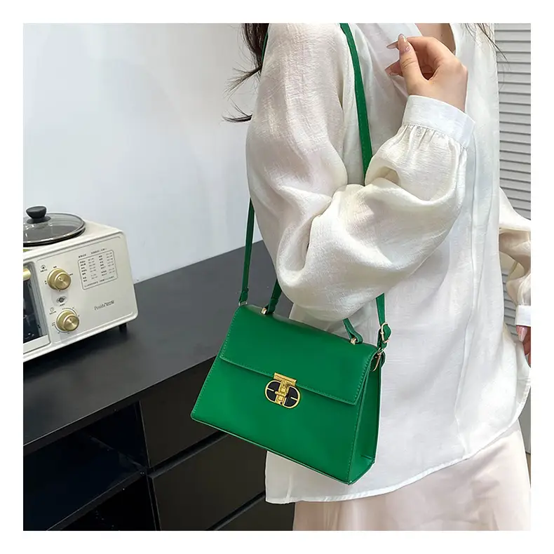 Trendy Purple Square Shoulder Bag for Women — feature 17