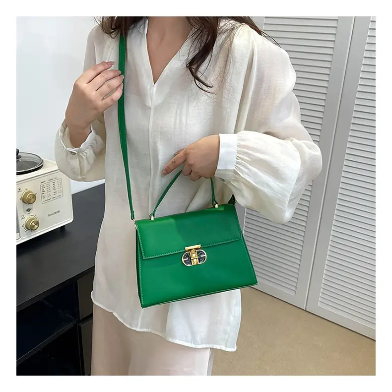 Trendy Purple Square Shoulder Bag for Women — feature 18