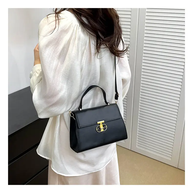 Trendy Purple Square Shoulder Bag for Women — feature 22