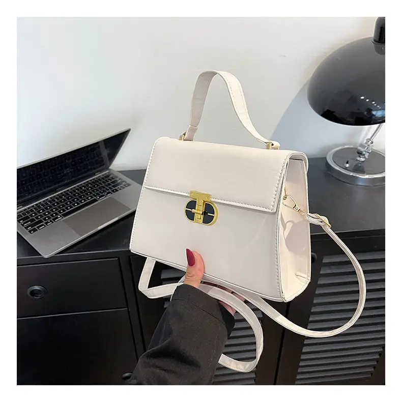 Trendy Purple Square Shoulder Bag for Women — feature 23