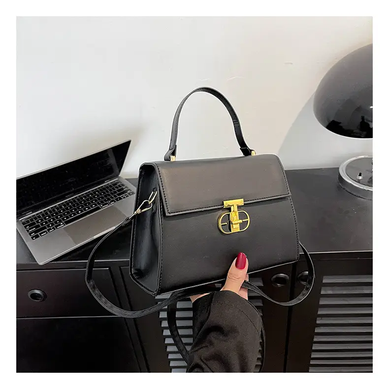 Trendy Purple Square Shoulder Bag for Women — feature 26