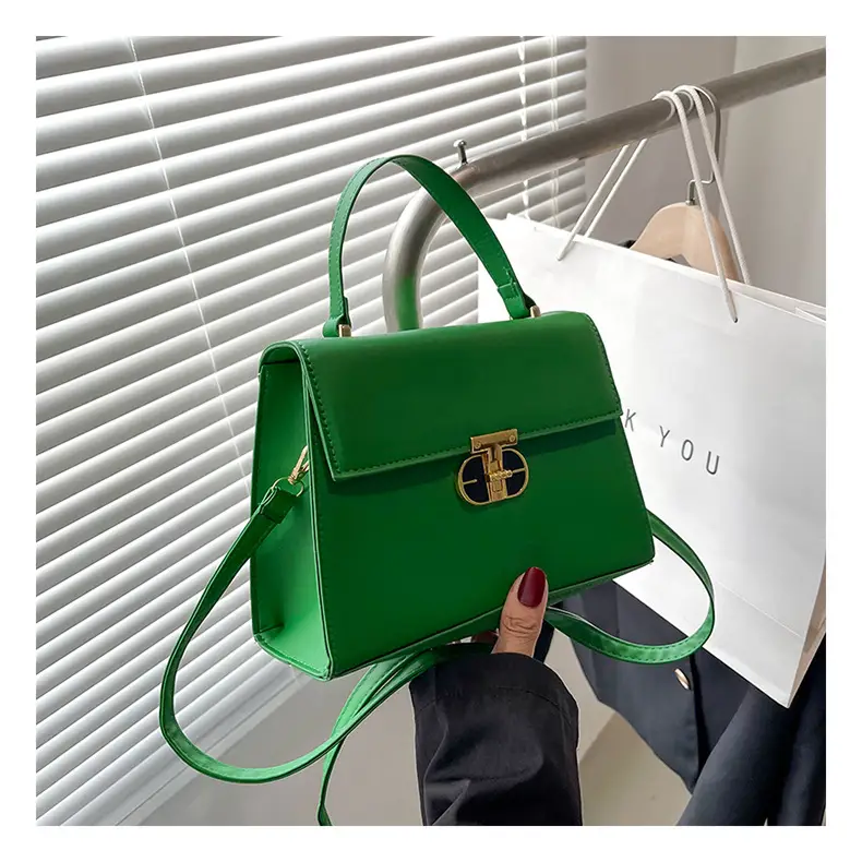 Trendy Purple Square Shoulder Bag for Women — feature 28