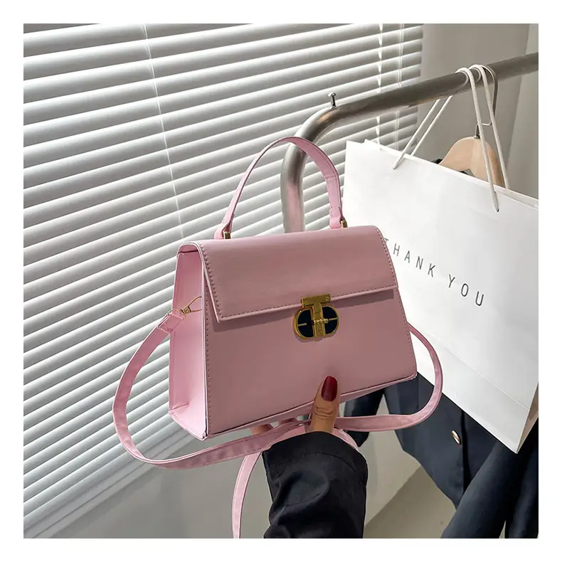 Trendy Purple Square Shoulder Bag for Women — feature 30