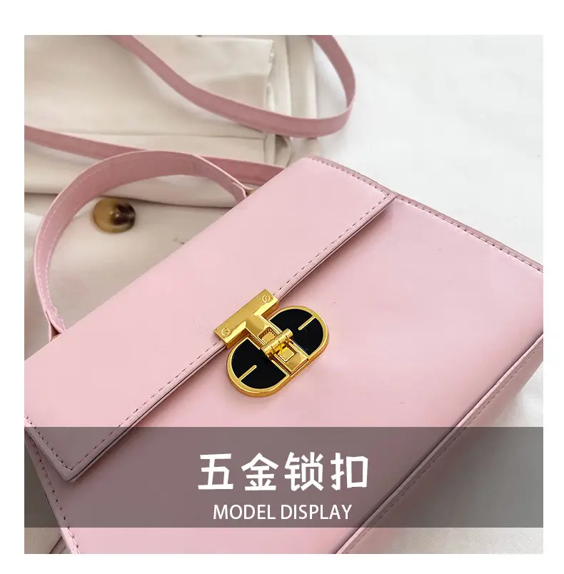 Trendy Purple Square Shoulder Bag for Women — feature 8