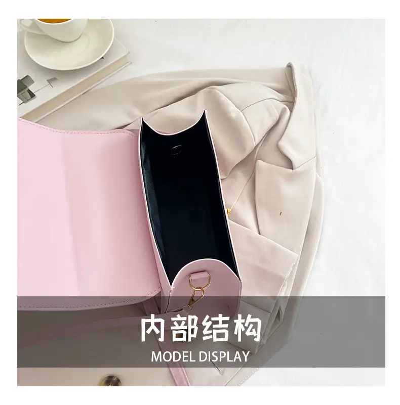 Trendy Purple Square Shoulder Bag for Women — feature 9