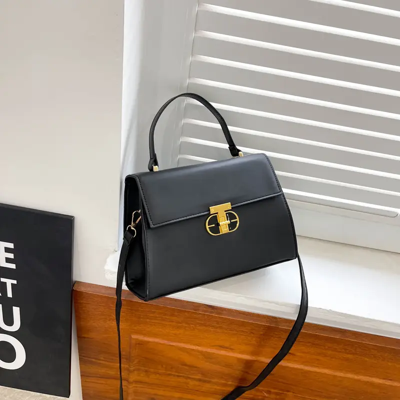 Trendy Purple Square Shoulder Bag for Women - Image 2
