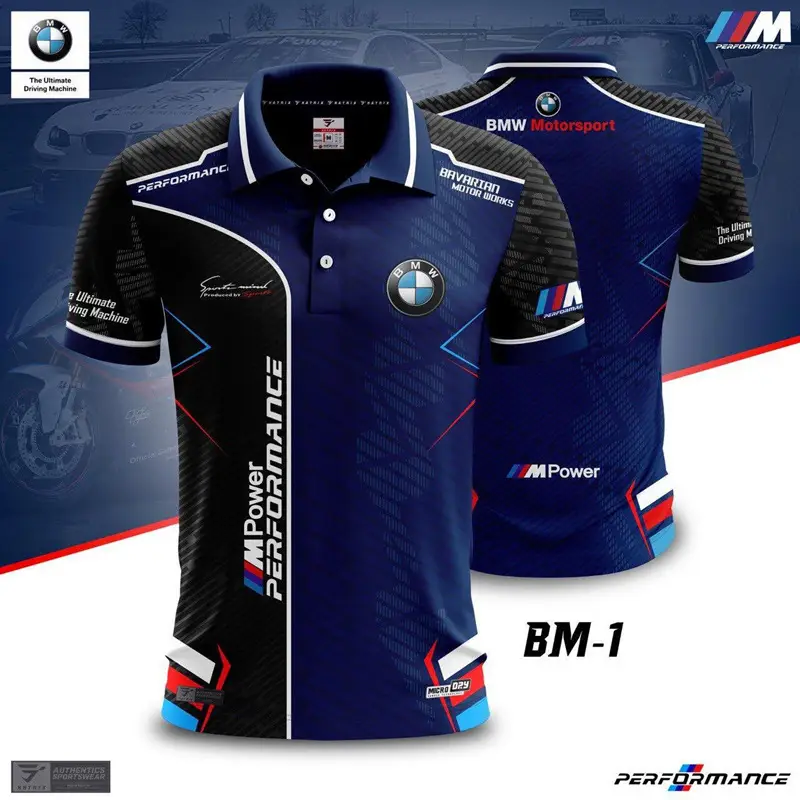 Cross-border F1 racing new POLO shirt motorcycle suit mountain breathable quick-drying round neck short-sleeved POLO off-road shirt