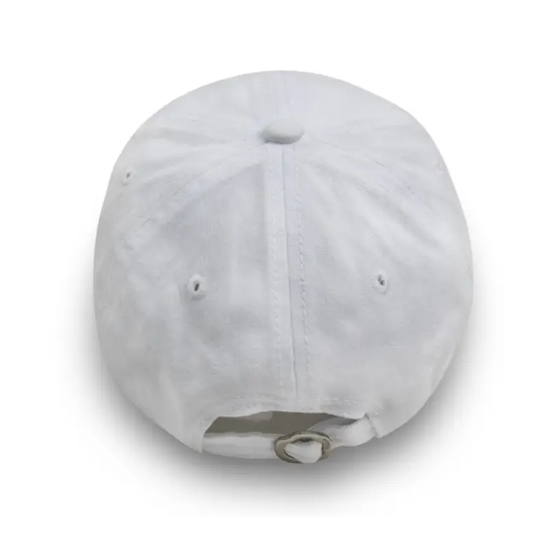 Children's White Embroidered Peaked Cap Summer - Image 5
