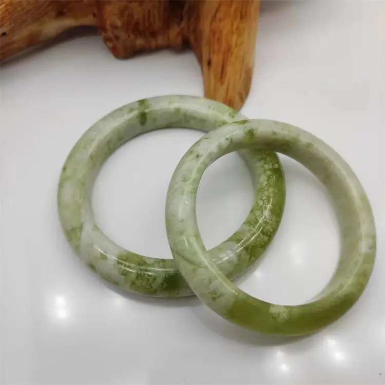 Natural Xiu Jade Green Bracelets Wholesale - Image 2