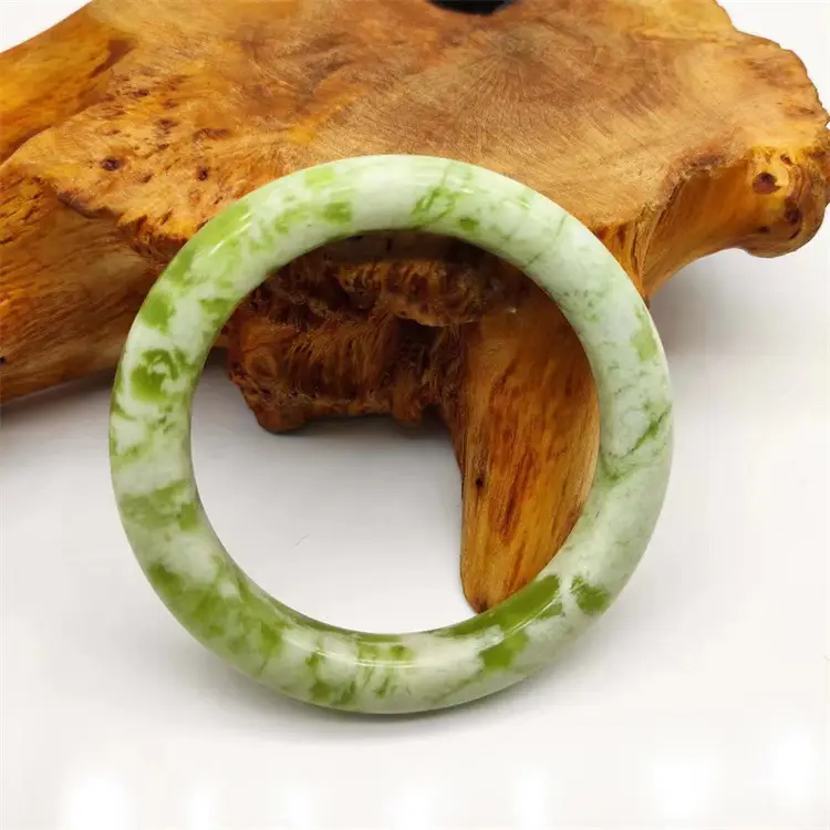 Natural Xiu Jade Green Bracelets Wholesale - Image 3