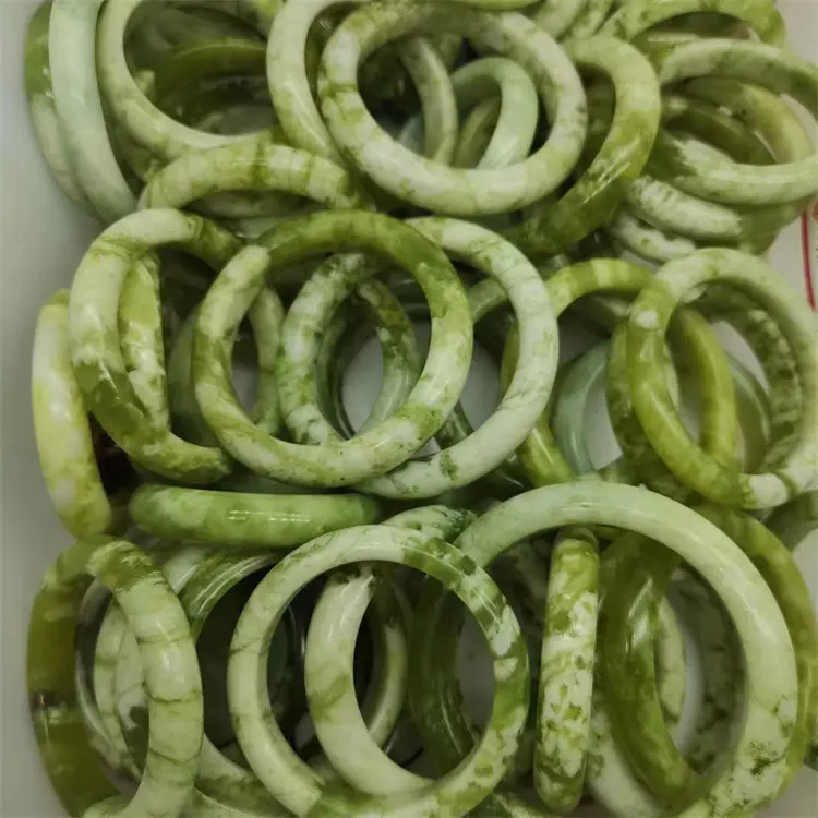 Natural Xiu Jade Green Bracelets Wholesale - Image 4