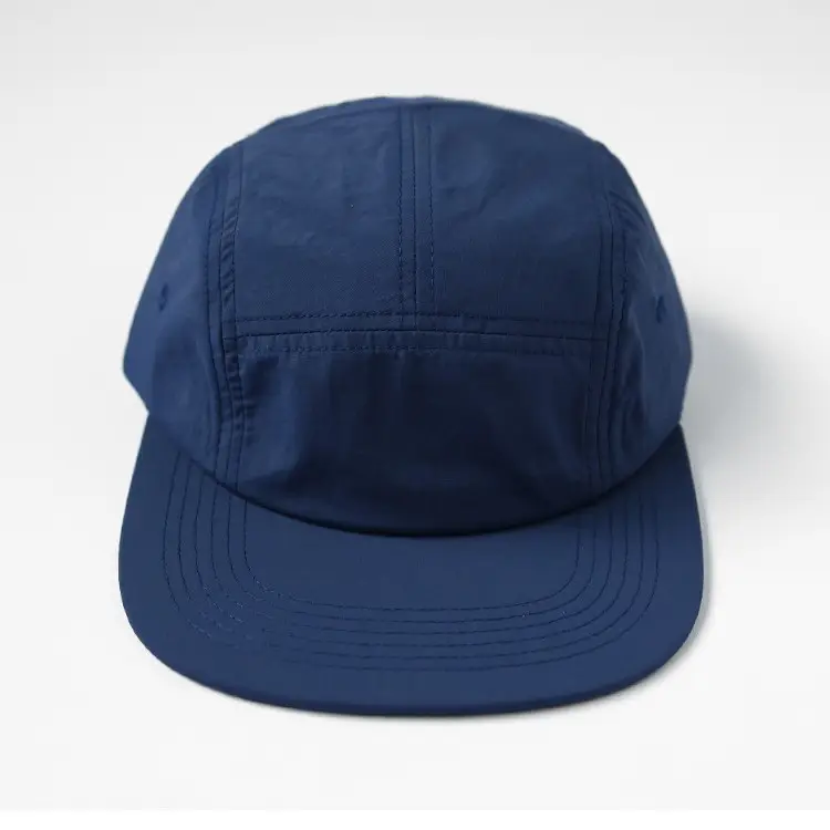 Men's American-style Flat Brim Peaked Cap Olive Green - Image 9