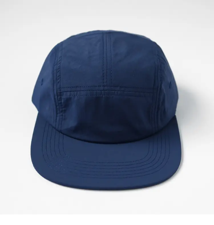Men's American-style Flat Brim Peaked Cap Olive Green — feature 7