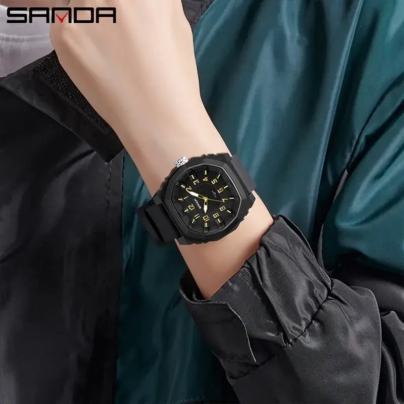 Sanda Korean Style Quartz Watch for Men Women