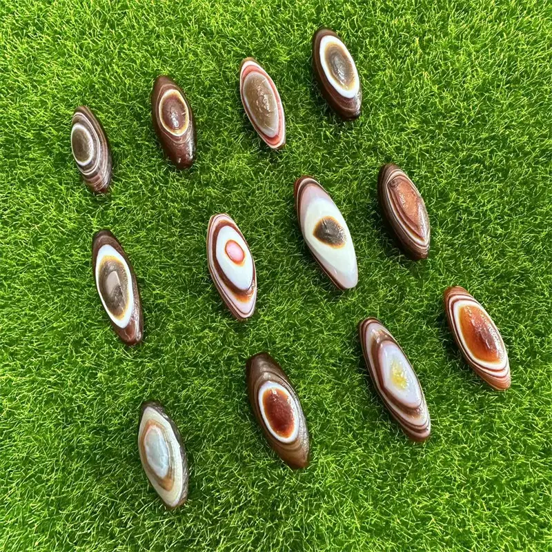 Natural Silk Red Agate Eye Barrel Beads Wholesale
