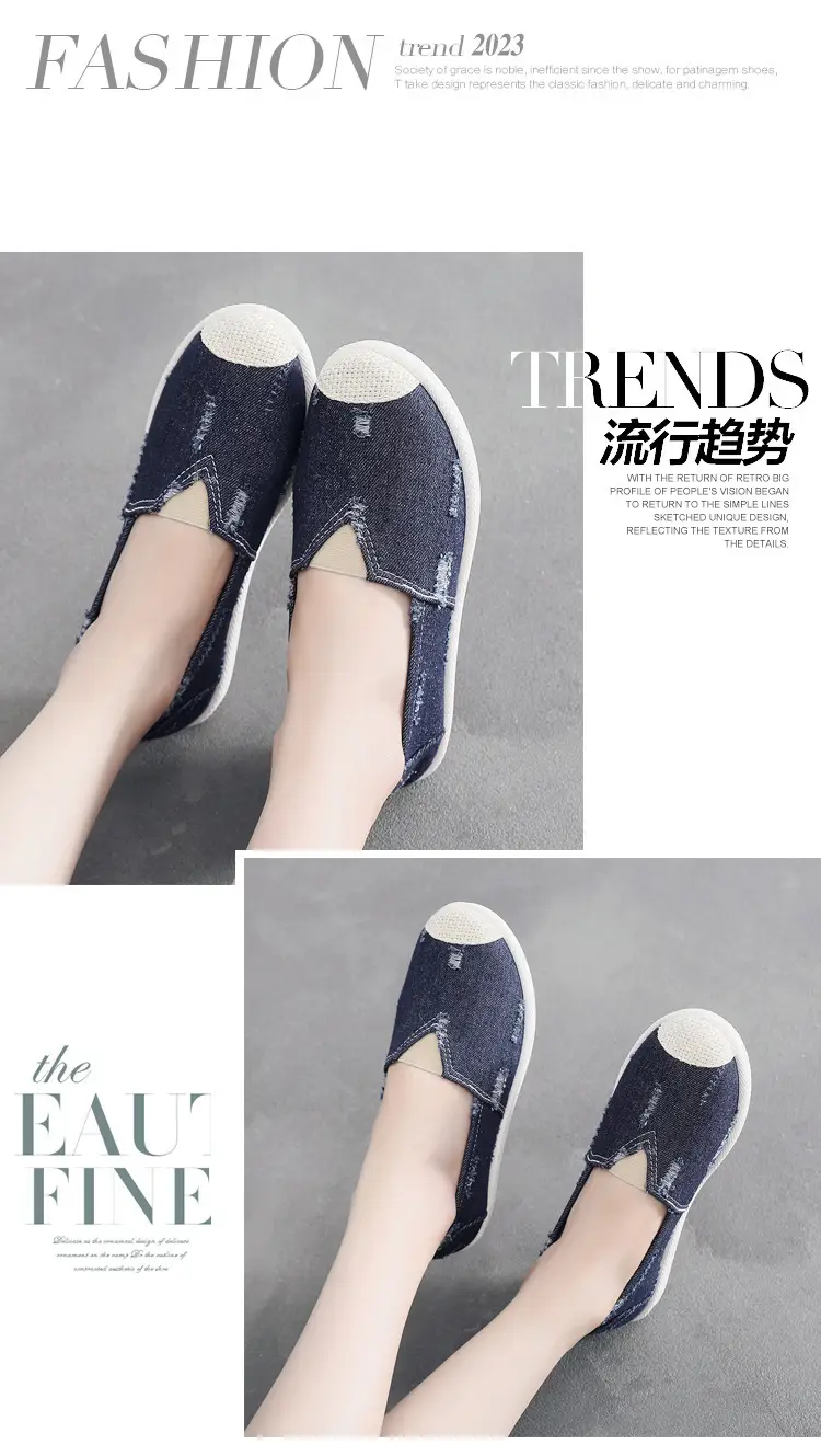 2026 Spring and Autumn New Women's Canvas Shoes Casual Versatile Daily Flats Shallow Mouth Fisherman Shoes Non-Slip Soft Sole — feature 5