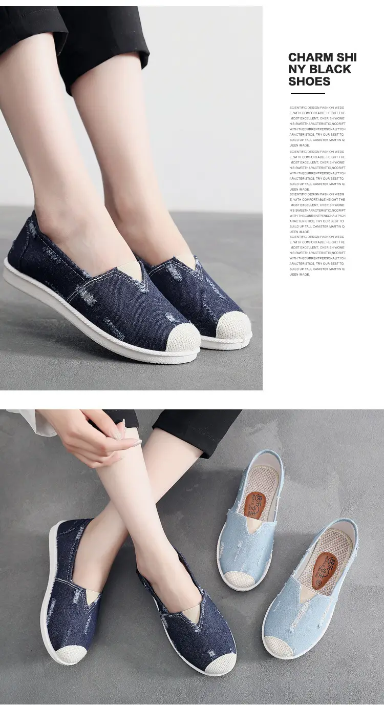 2026 Spring and Autumn New Women's Canvas Shoes Casual Versatile Daily Flats Shallow Mouth Fisherman Shoes Non-Slip Soft Sole — feature 6