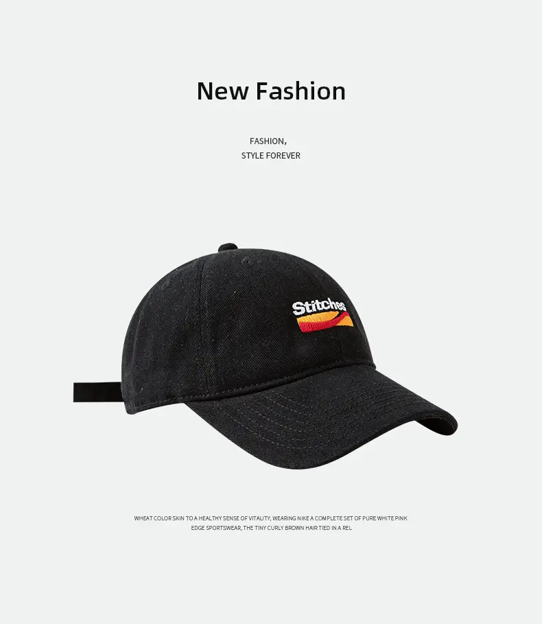 Korean Style Peaked Cap Gray 80-15cm — feature 10