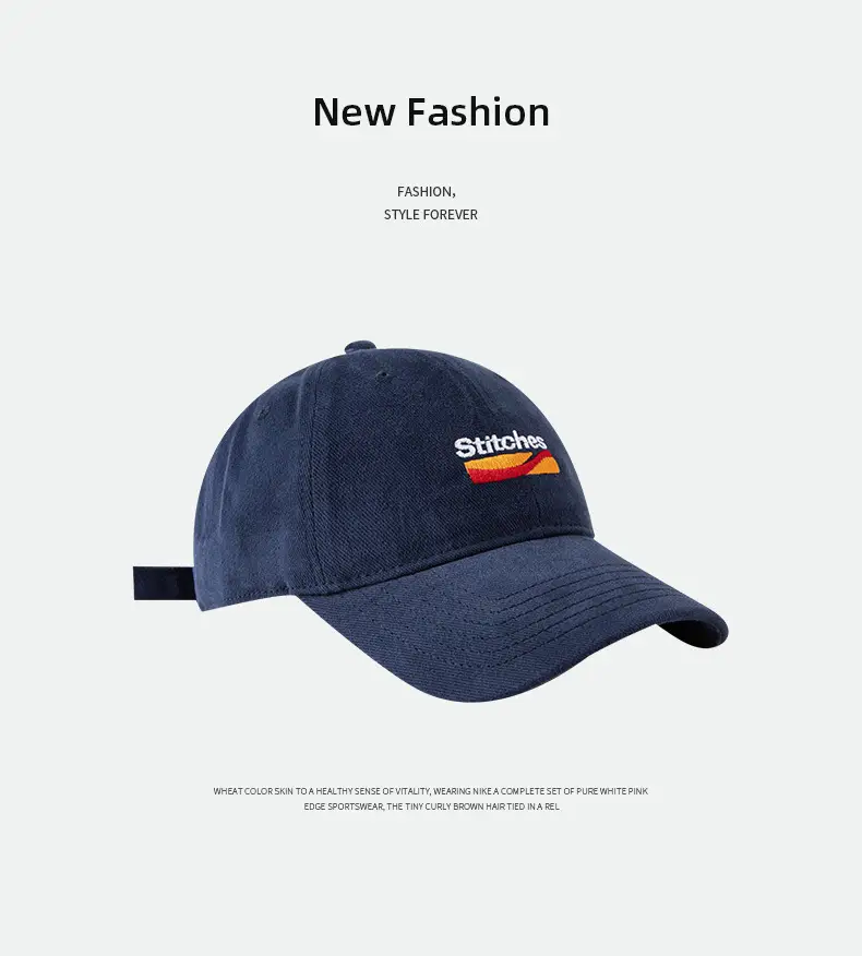 Korean Style Peaked Cap Gray 80-15cm — feature 11