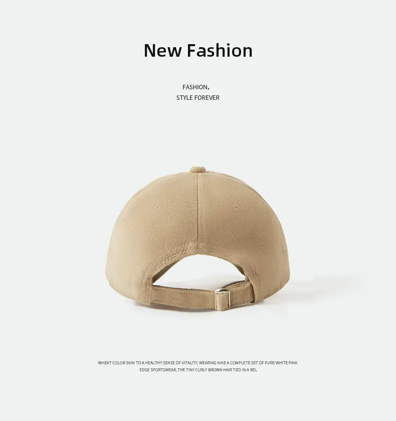 Korean Style Peaked Cap Gray 80-15cm — feature 4