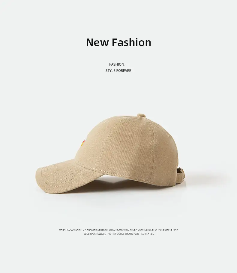 Korean Style Peaked Cap Gray 80-15cm — feature 5