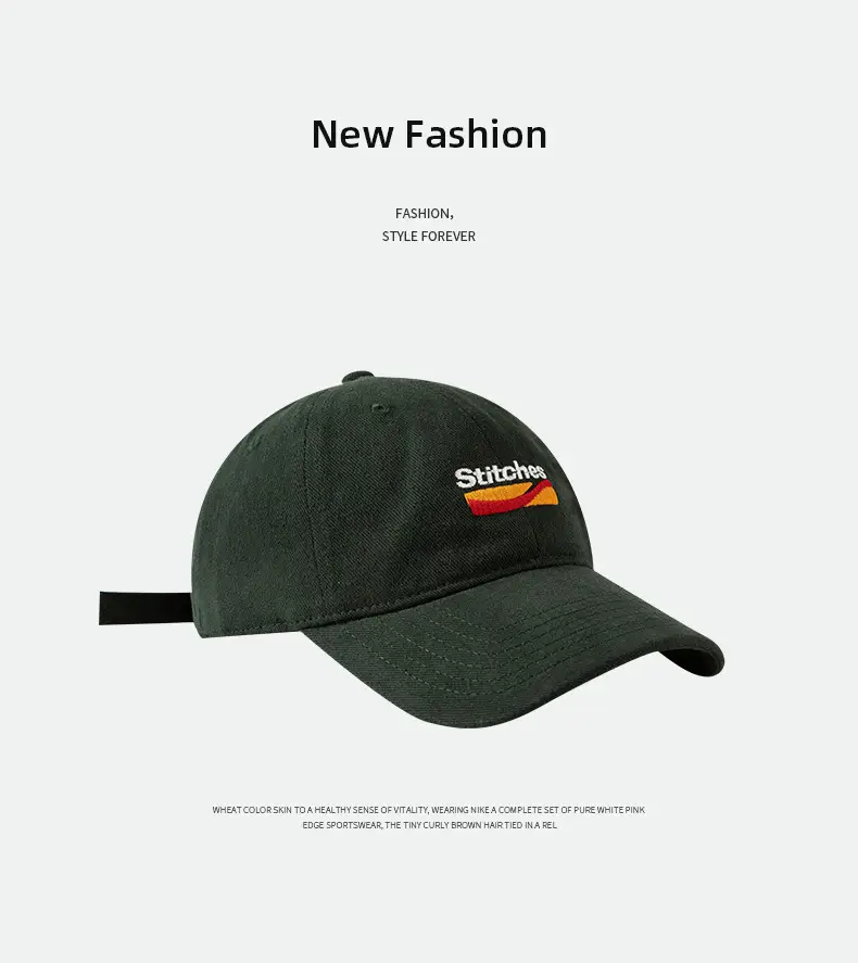 Korean Style Peaked Cap Gray 80-15cm — feature 8
