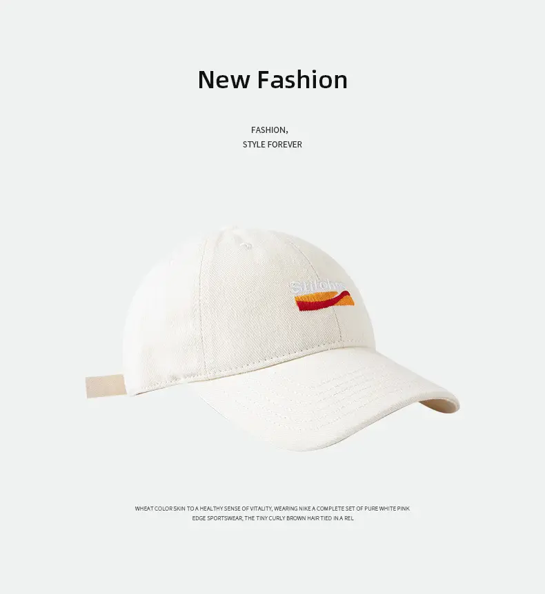 Korean Style Peaked Cap Gray 80-15cm — feature 9
