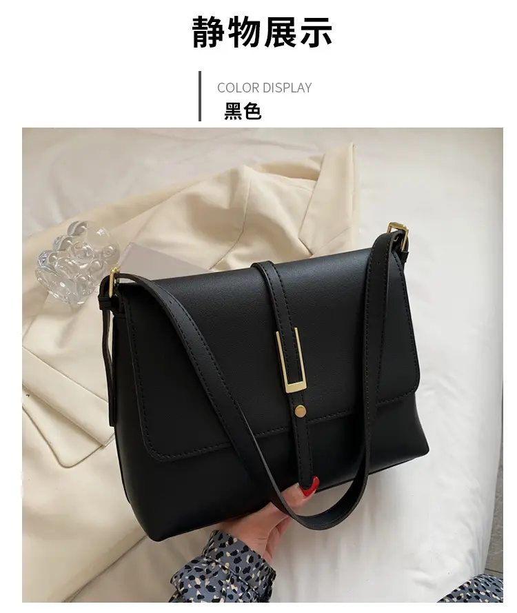Retro Style Large Shoulder Bag for Women Brown 2026 — feature 10