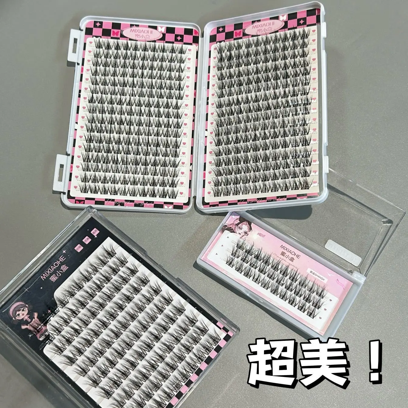 Honey Small Box Mink Velvet Texture Lazy False Eyelashes