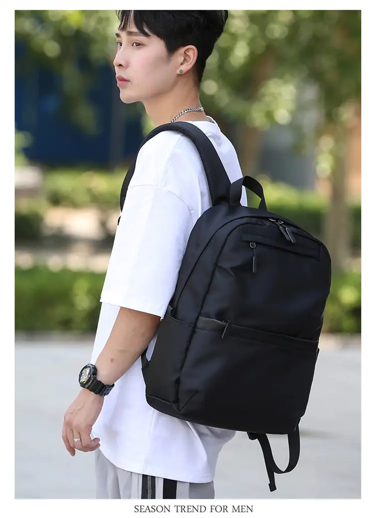 Cross-Border Backpack Large Capacity High-End New Business Casual Computer Bag Backpack High School Student Bag — feature 20