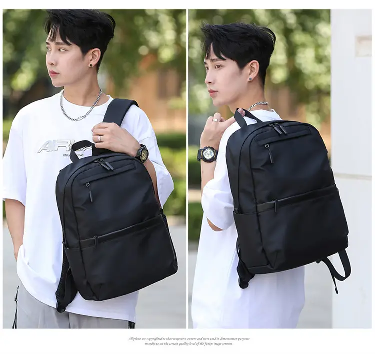Cross-Border Backpack Large Capacity High-End New Business Casual Computer Bag Backpack High School Student Bag — feature 21
