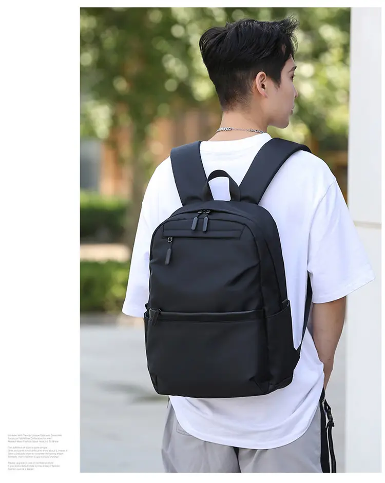 Cross-Border Backpack Large Capacity High-End New Business Casual Computer Bag Backpack High School Student Bag — feature 23