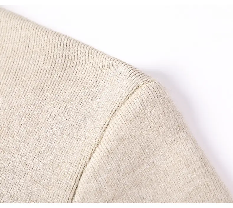 Men Grey Solid Round Neck Sweater — feature 36