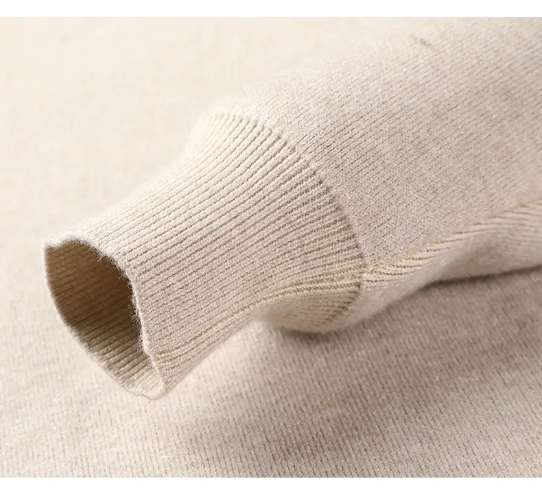 Men Grey Solid Round Neck Sweater — feature 37