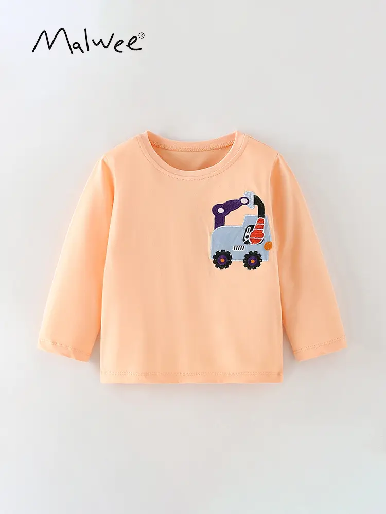 Malwee Boy's Maltese Crocodile T-Shirt Blue Purple