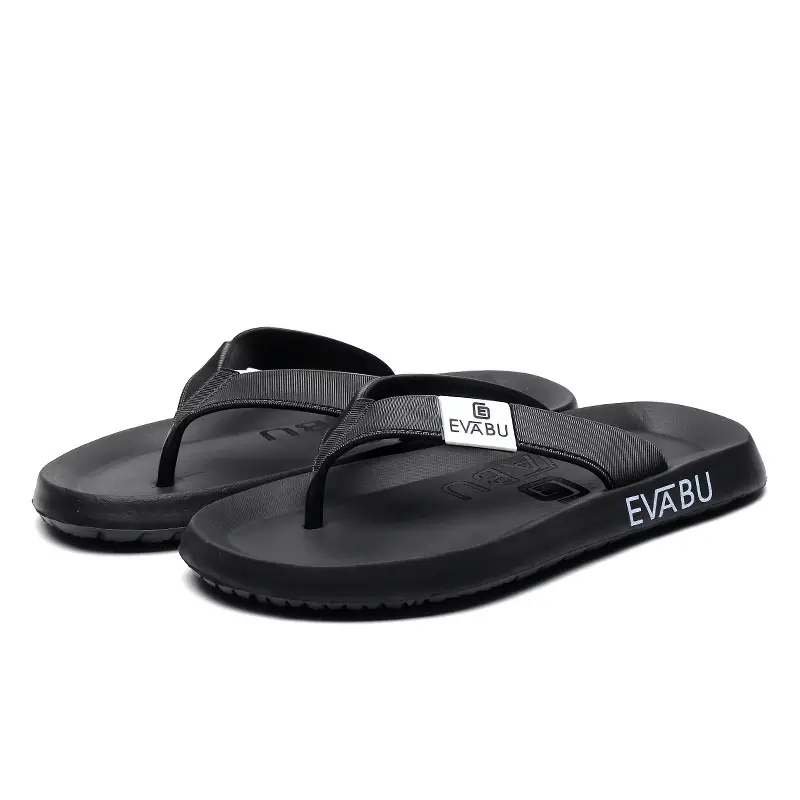Cross-border summer simple flip flops men's Korean-style flip-flops beach shoes comfortable soft bottom casual personalized fashion slippers - Image 4