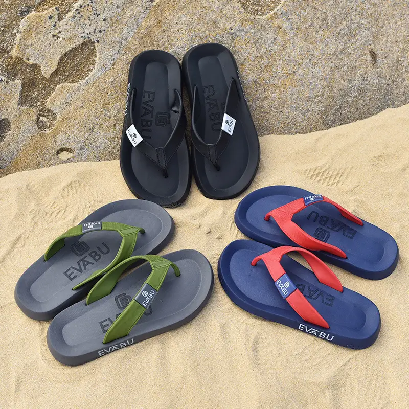 Cross-border summer simple flip flops men's Korean-style flip-flops beach shoes comfortable soft bottom casual personalized fashion slippers - Image 7