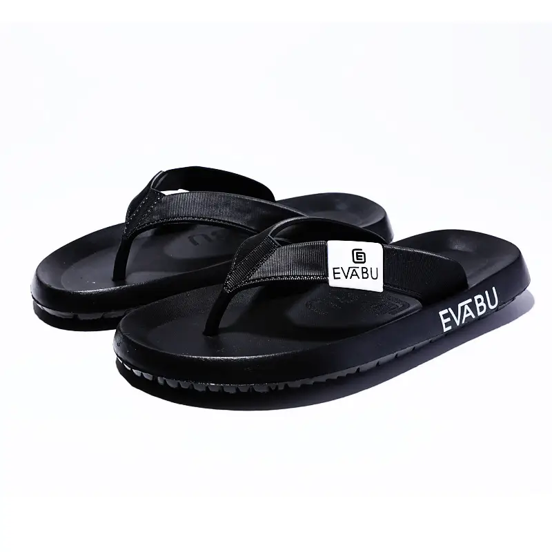 Cross-border summer simple flip flops men's Korean-style flip-flops beach shoes comfortable soft bottom casual personalized fashion slippers