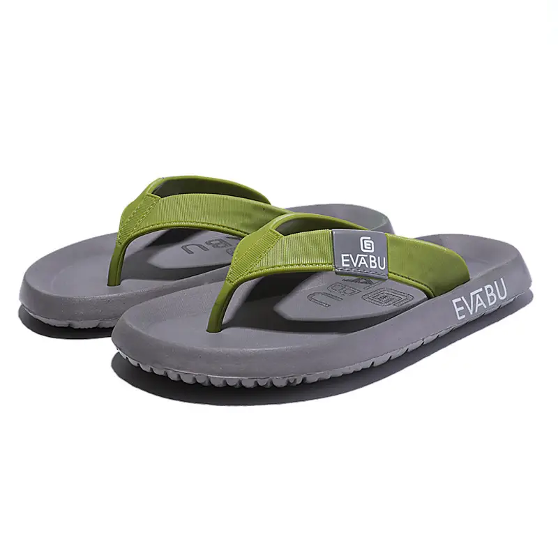 Cross-border summer simple flip flops men's Korean-style flip-flops beach shoes comfortable soft bottom casual personalized fashion slippers - Image 2