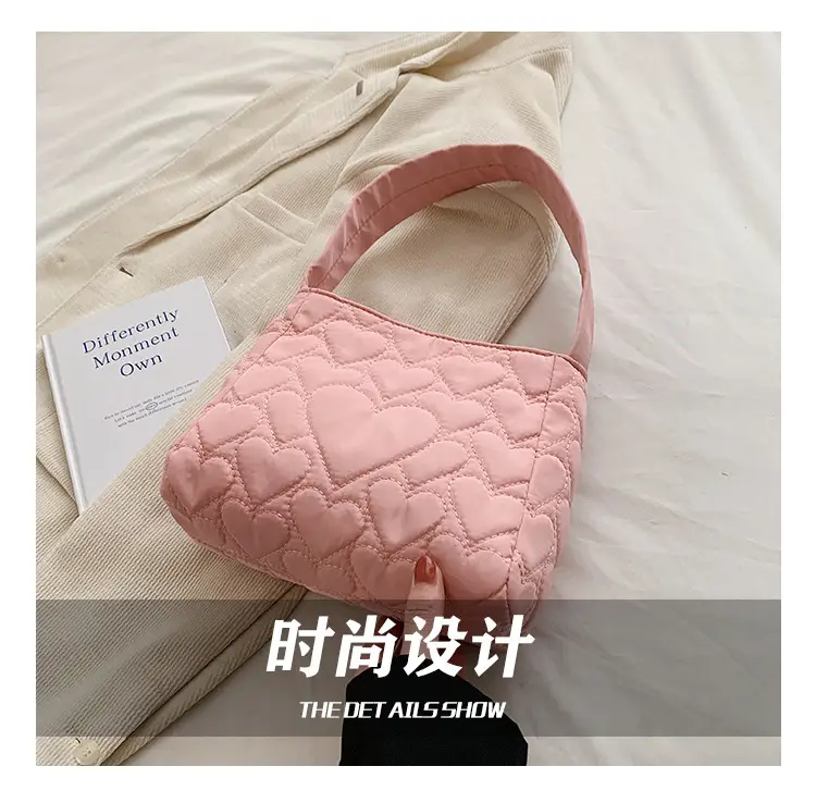 White Quilted Shoulder Bag for Women 2023 Summer — feature 6