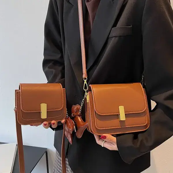 White Bone Design Crossbody Bag for Women