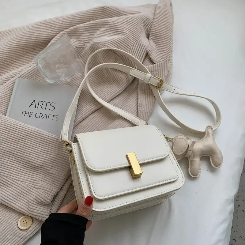 White Bone Design Crossbody Bag for Women