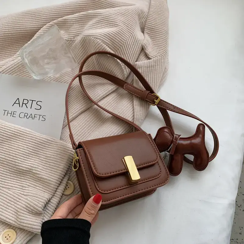 White Bone Design Crossbody Bag for Women