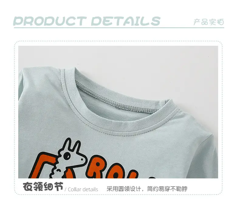 Malwee Boys Roll Dig Rumble T-Shirt Orange Blue — feature 7