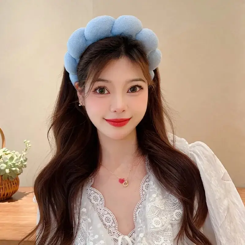 Candy Color Cloud Headband for Women 2023 - Image 9