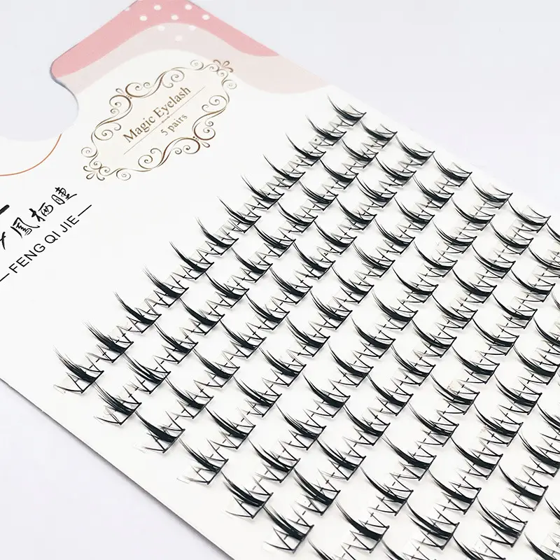 Fengqi False Eyelashes 120 Clouds Little Devil Long Cluster
